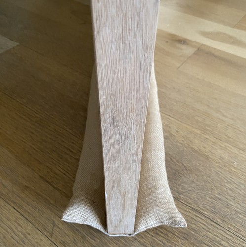 Jute double draught excluder - jute,