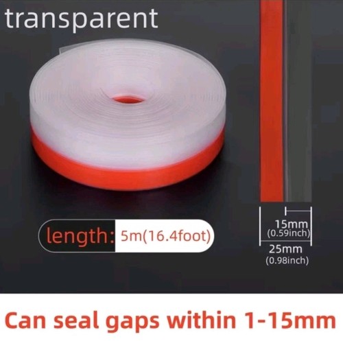 Adhesive silicone draught - adhesive,