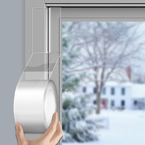Draft excluder tape for - excluder,