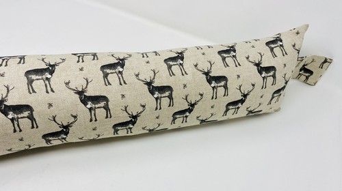 Grey stag linen - linen, fabric