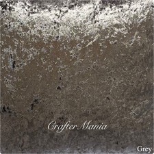 Soft Grey Crushed Velvet