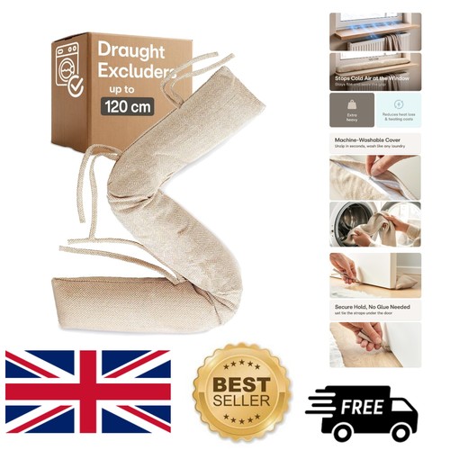 Heavy duty 120cm beige draught - 120cm,