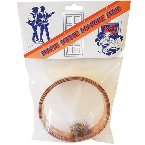 Proper copper draught - proper, excluder